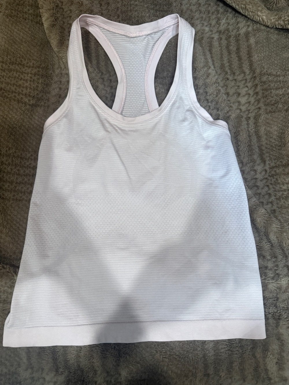 lululemon athletica Pale Pink Racerback Tank